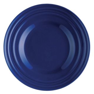 Rachael Ray Double Ridge Blue Dinnerware Plates   Set of 4   Dinner Plates
