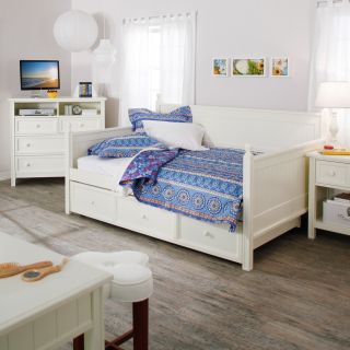 Casey Daybed   White   Full   Daybeds