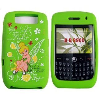 Disney Skin Cover for BlackBerry Curve 8900, Tinkerbell Cool Green Electronics