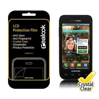 REALOOK Verizon "Fascinate" Samsung Galaxy S (Model SCH i500) Screen Protector, Crystal Clear 2 PK Cell Phones & Accessories