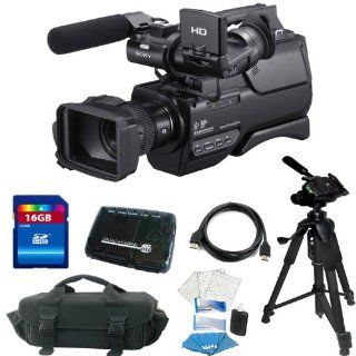 Sony HXR MC2000U   Camcorder   High Definition   widescreen   4.2 Mpix   optical zoom 12 x + 16GB Deluxe Accessory Kit  Professional Camcorders  Camera & Photo