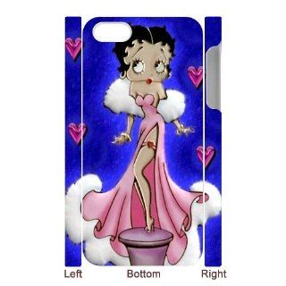 Custom Betty Boop 3D Cover Case for IPhone 5/5s WIP 807 Cell Phones & Accessories