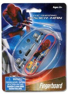 Spiderman 4 Finger Skate Board 2 Assorted. (48 Pieces) [Toy]  