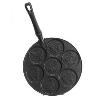 Nordic Ware International Specialties Aluminum Barnyard Pancake Pan   Griddle & Grill Pans