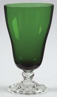Fostoria Colonial Dame Green Iced Tea   Stem #5412, Green   Bowl