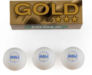 JOOLA USA Gold 3 Star Table Tennis Balls   Table Tennis Equipment