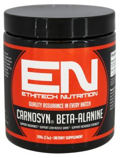 EthiTech Nutrition   CarnoSyn Beta Alanine   200 Grams