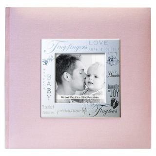 Fabric Expressions Baby Photo Album   Pink (8.5x8.5)