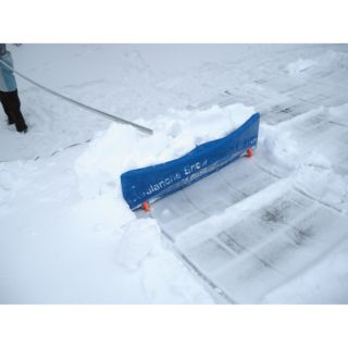 Avalanche SnowRake Deluxe 20 Roof Rake   24 Inch W, Wheels and 20ft. Reach,