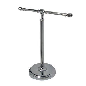 Allied Brass RWM 2 PC Polished Chrome Retro Wave Guest Towel Holder Two 6 Inch A