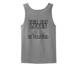 This Guy Loves His Girlfriend Tank Top Clothing