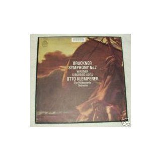 Bruckner Symphony No. 7 Wagner / Siegfried Idyll / Otto Klemperer Music