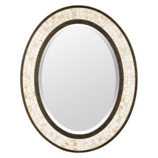 Quoizel Monterey Mosaic Mirror   24W x 30H in.   Oval   Wall Mirrors