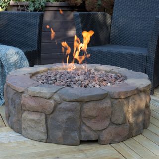 Red Ember 36 in. Clarksville Propane Campfire Fire Pit   Fire Pits
