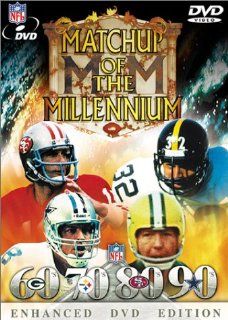 NFL Matchup of the Millennium Green Bay Packers, San Francisco 49ers, Dallas Cowboys, Pittsburgh Steelers Movies & TV