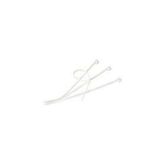 400 812CL Steren 12IN Cable Ties 100 Pcs Clear Electronics