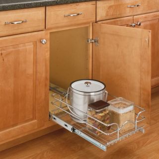 Rev a Shelf Pull Out Single Wire Basket   Kitchen Cabinet Organizers