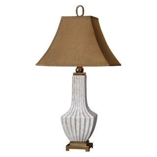 Uttermost Fornaci Table Lamp   37H in. Antiqued White   Table Lamps
