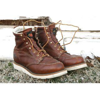 Thorogood Men's 814 4200 American Heritage 6" Moc Toe Boot Shoes