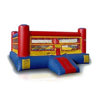 EZ Inflatables Boxing Ring Bounce House   Commercial Inflatables