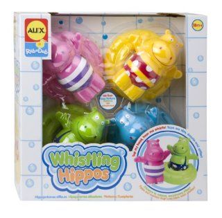 ALEX Toys   Bathtime Fun Whistling Hippos (4) 815 Toys & Games