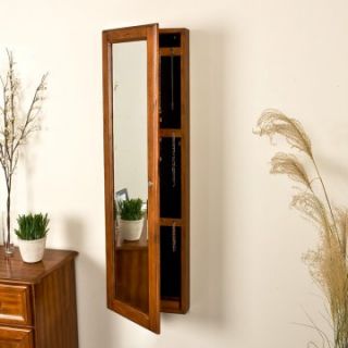Wall Mounted Jewelry Cabinet & Mirror   Womens Jewelry Boxes