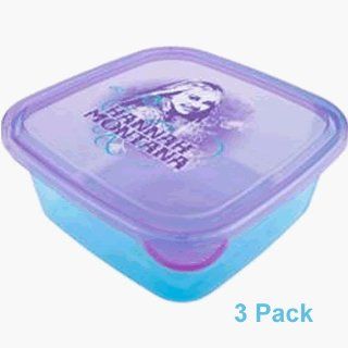 Hannah Montana 3 Pack Food Container Set Sports & Outdoors