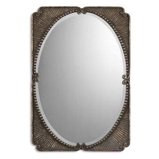Marquesa Heavily Antiqued Decorative Wall Mirror   22.25W x 32.25H in.   Wall Mirrors