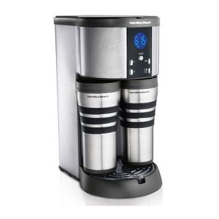 Hamilton Beach 45238R Stay or Go Deluxe Thermal Coffeemaker   Stainless Steel   Coffee Makers