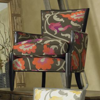 Sam Moore Nadia Exposed Wood Chair   Tropic   Accent Chairs