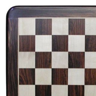 Rosewood/Maple Framed Chess Board   Chess Boards
