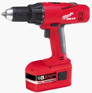 Milwaukee 6515 23 18 Volt Combo Kit Power Plus T Handle 1/2 Inch Driver/Drill, Cordless Sawzall, Charger, 2 Batteries and Case   Power Tool Combo Packs  