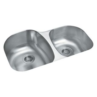 Sterling by Kohler Cin.® 11723 Double Basin Undermount Kitchen Sink   Kitchen Sinks