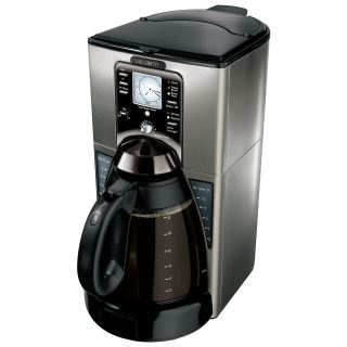 Mr. Coffee FTXSS43GTF 12 Cup Stainless Steel Coffee Maker with Gold Filter   Coffee Makers