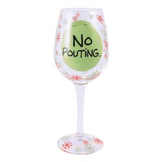 Our Name is Mud Wine Glass   No Pouting Kitchen & Dining