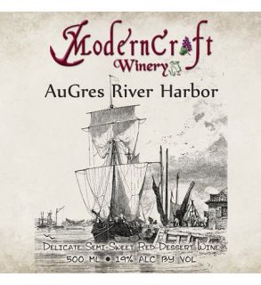 NV Modern Craft Winery Au Gres River Harbor Specialty Wine 500 mL Wine