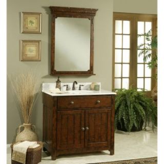 Sagehill Designs Milltown MN4821D 48 in. Antique Glaze Single Bathroom Vanity   Single Sink Bathroom Vanities