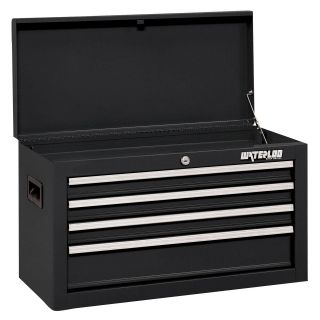 Waterloo Shop Series 26 in. Black 4 Drawer Chest   Tool Chests & Cabinets