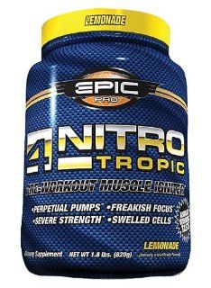 EPIC Nutrition   4 Nitro Tropic Lemon Lunacy 820 g powder Powder powder Health & Personal Care