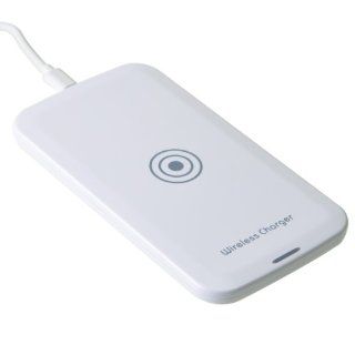 eTopTrade White Wireless Qi Power Charger Pad for Samsung Galaxy Note II S3 S4 Lumia 920 820 HTC DNA 8X Nexus 4 Cell Phones & Accessories
