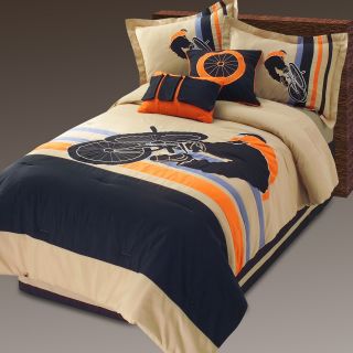 Hallmart Collectibles Afternoon Rider Comforter Set   Teen & Tween Bedding