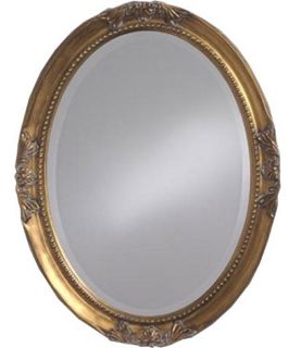 Queen Anne Oval Vanity Mirror 25W x 33H in.   Wall Mirrors