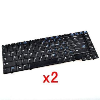 Neewer 2x High Quality New BLACK KEYBOARD FOR HP 6710B 6715B SERIES Computers & Accessories
