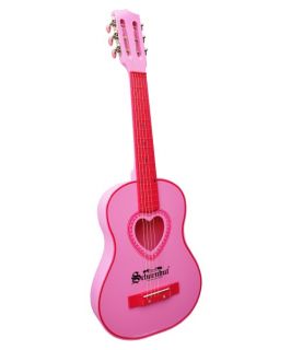 Schoenhut Pink Acoustic Guitar   Kids Musical Instruments