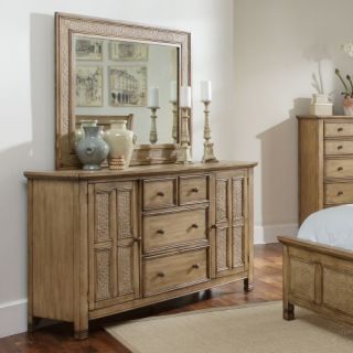 Progressive Furniture Kingston Isle II 4 Drawer Dresser   Sand   Dressers & Chests