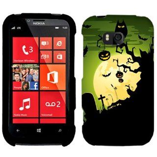 Nokia Lumia 822 Creep Green Halloween Phone Case Cover Cell Phones & Accessories