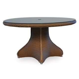 Lloyd Flanders All Weather Wicker 42 in. Round Conversation Table   Patio Tables