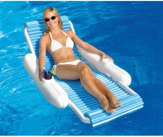Swimline Sun Chaser Eva Float Luxury Lounger   Swimming Pool Floats