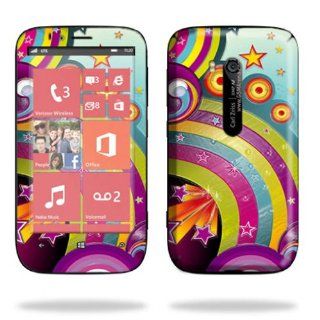 MightySkins Protective Skin Decal Cover for Nokia Lumia 822 Cell Phone T Mobile Sticker Skins Happiness Electronics