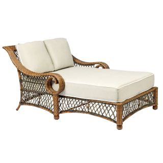 Woodard Belmar All Weather Wicker Daybed   Outdoor Chaise Lounges